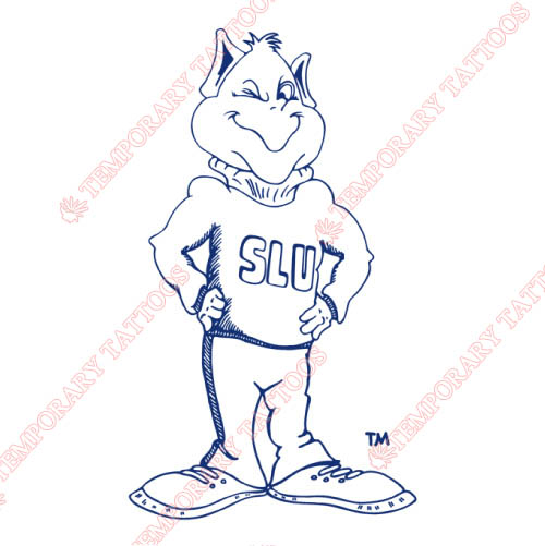 Saint Louis Billikens Customize Temporary Tattoos Stickers NO.6071